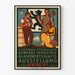 Vintage plakat for industri- og landbrugsudstilling i Herisau 1911