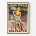 Vintage plakat Gigolettte - Vægdekoration i retrostil
