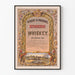 Vintageplakat Gilbert & Parsons Hygiejnisk Whisky Medicinsk