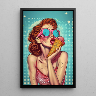 Pop Art-plakat - Sommerblødhed