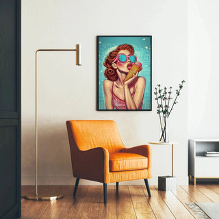 Pop Art-plakat - Sommerblødhed