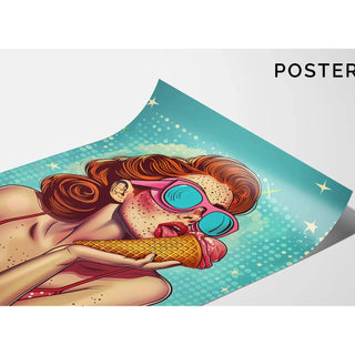 Pop Art-plakat - Sommerblødhed