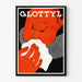 Vintage plakat Glottyl - Retro reklameillustration