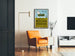 Vintage plakat Go by Shanks' Pony vægdekoration