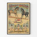 Vintage plakat med trio af atleter Godefroi Rasso