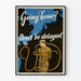 Vintage plakat Going Home - Vægdekoration Krig og Modstand