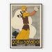 Vintage plakat af Sarlabot golf - Sporty vægdekoration