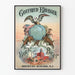Vintageplakat Gotfried Krueger Bock Beer Bryggeri Newark N.J.
