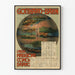 Vintage jernbaneposters Gotthard-Bahn Laghi Maggiore, Como & Lugano 1897