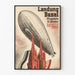 Vintage plakat af Graf Zeppelin i Basel