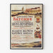 Vintage plakat af Gran Plaza de Toros de Bayonne