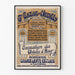 Vintage plakat af Grand Bazar de Neuilly - Udstilling af vinterartikler