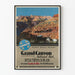Vintage plakat af Grand Canyon - Naturlig og eventyrlig vægdekoration