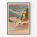 Vintage plakat af Grand Casino Municipal de Chamonix vægdekoration