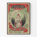 Vintage plakat af det store parisiske koncert med Jenny Mills