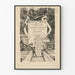 Vintage plakat af den store Orangerie-kermesse 1878