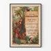 Vintage plakat Stor Udsalg Hus Model