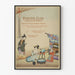 Vintage plakat udstilling japansk kobberstik Grolier Club