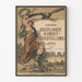 Vintage plakat for kunstudstilling Berlin 1893