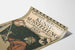 Vintage plakat af den store kunstudstilling i Berlin 1895