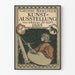 Vintage plakat af den store kunstudstilling i Berlin 1895