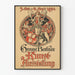 Vintage plakat for kunstudstilling Berlin 1894