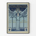 Plakat Stor Berliner Kunstudstilling 1897 vægdekoration vintage