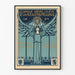 Vintage plakat Grosse Berliner Kunstausstellung 1897 - Kunstnerisk vægdekoration