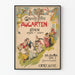 Vintage plakat Grosses Fest Augarten Wien 1894