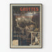 Vintage plakat af Grottes de Baume-les-Messieurs Jura
