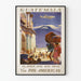 Retro plakat Guatemala flyrejse Pan American