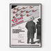 Vintage plakat Gyldendals Konversasjonsleksikon vægdekoration