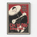 Dekorativ plakat i vintage stil Half After One Che '97 Olio College Hall