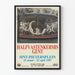 Vintage Plakat Kermesse Halfvasten Gent 1987