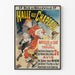 Vintage plakat Halle aux Chapeaux - Retro vægdekoration