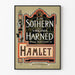 Vintage Hamlet Plakat - Klassisk Teater Vægdekoration