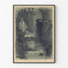 Vintage plakat Hamlet Ambroise Thomas vægdekoration