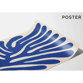 Boheme Plakat - Blå Vibrationer