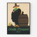 Vintage plakat Hansa Brauerei Berlin til vægdekoration