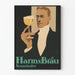 Vintage plakat Harms Bräu Neumünster til vægdekoration