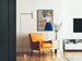 Vintage plakat Harper's april - Kvindeillustration med retro elegance