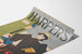 Vintage Harper's august plakat til vægdekoration