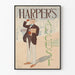 Vintage plakat Harper's august til elegant vægdekoration
