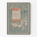 Vintage plakat Harper's Bazar jul A.D. 1895 til vægdekoration
