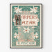 Vintage dekorativ plakat Harper's Bazar Easter med påskeliljer