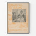 Vintage plakat af Harper's Bazar Thanksgiving 1892 til vægdekoration