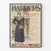 Harper's Julenummer vintage plakat til vægdekoration