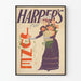 Vintage plakat Harper's for June Style Victorien