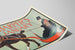 Vintage plakat Harper's januar med hest og slæde — visning af kunstværket