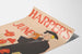 Vintage plakat Harper's juni med studerende i toga og pibe